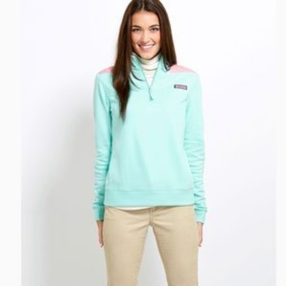 Mint Green Spring Vineyard Vines Shep Shirt